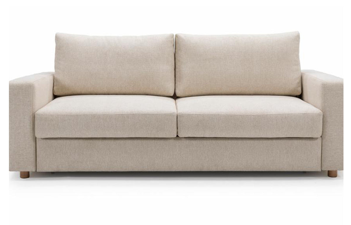 Neah King Sofa Bed with Arm by Innovation - Standard Armrests, Halifax Shell (stocked).