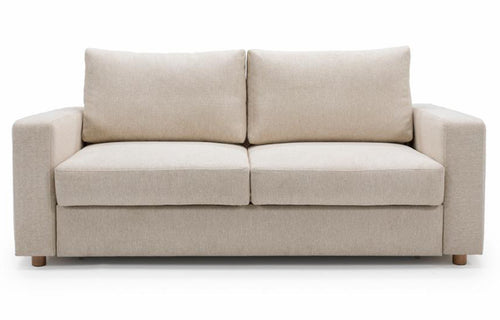 Neah Queen Sofa Bed with Arm by Innovation - Standard Armrests, Halifax Shell (stocked).