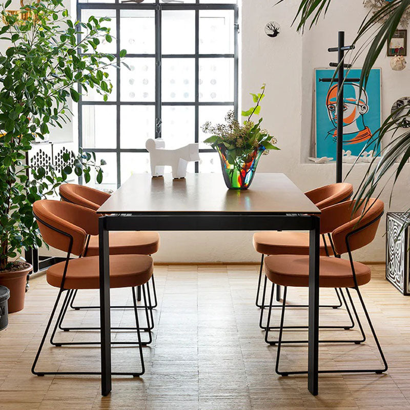 New York Stool by Connubia, showing new york stool in live shot.