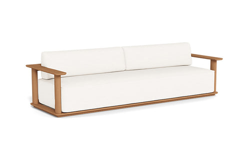 Newport Sofa by Harbour - Blanco Panama/Natural Teak.