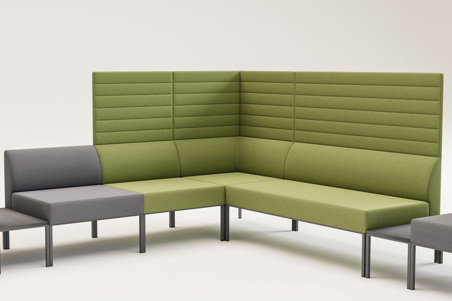 Noda Modular Corner by B&T, showing noda modular corner in live shot.