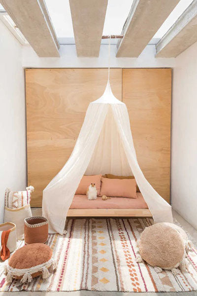 Nomad Washable Rug by Lorena Canals, showing nomad washable rug in live shot.