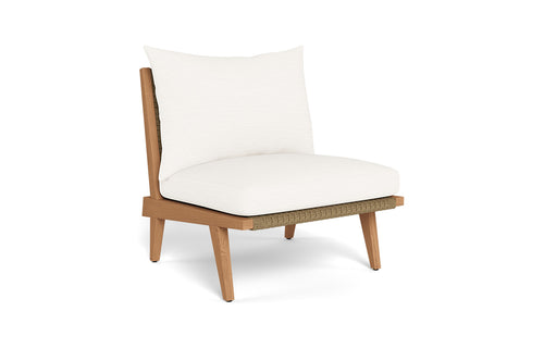 Noosa Easy Chair by Harbour - Blanco Panama/Natural Teak.