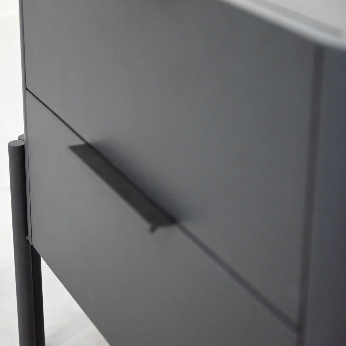 Nori Night Table by Mobital, showing closeup view of nori night table.