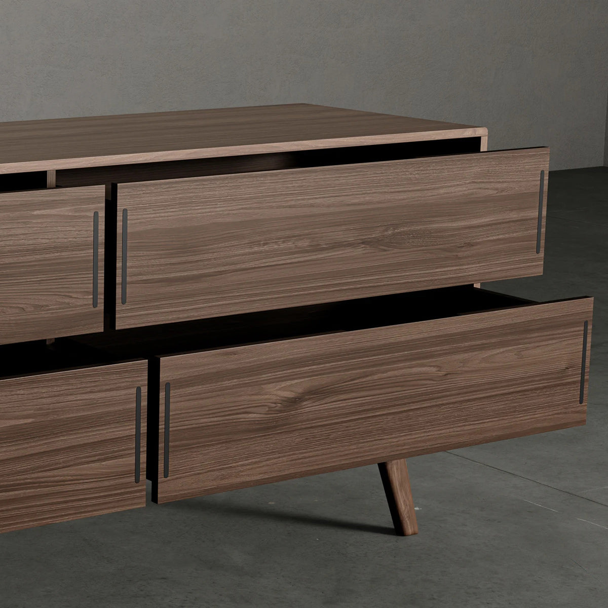 Norvin Dresser by Viesso, showing closeup view of norvin dresser in live shot.