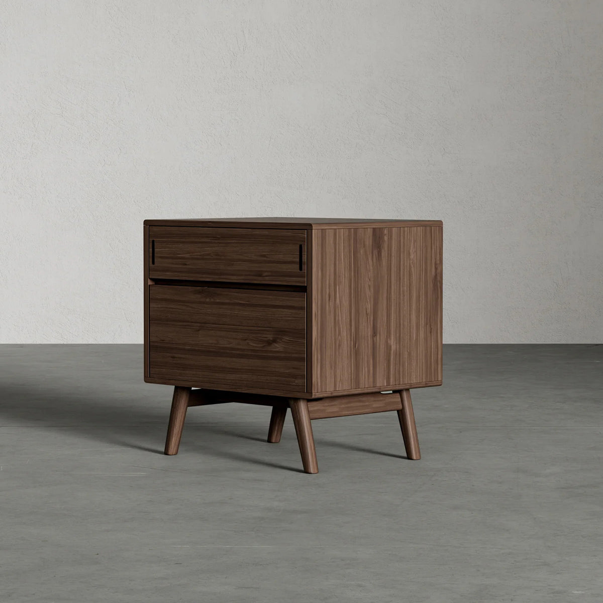 Norvin Nightstand by Viesso, showing norvin nightstand in live shot.
