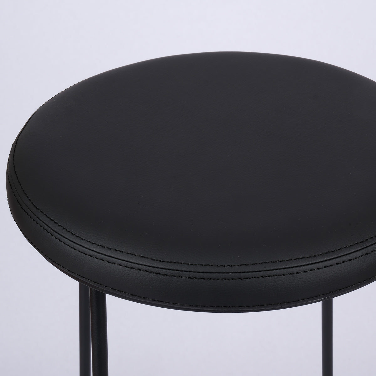 Nory Bar Stool by Kollektiff, showing closeup view of nory bar stool in live shot.