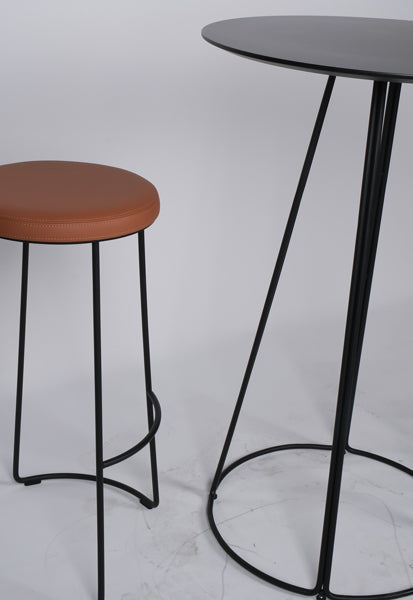 Nory Counter Stool by Kollektiff, showing closeup view of nory counter stool in live shot.