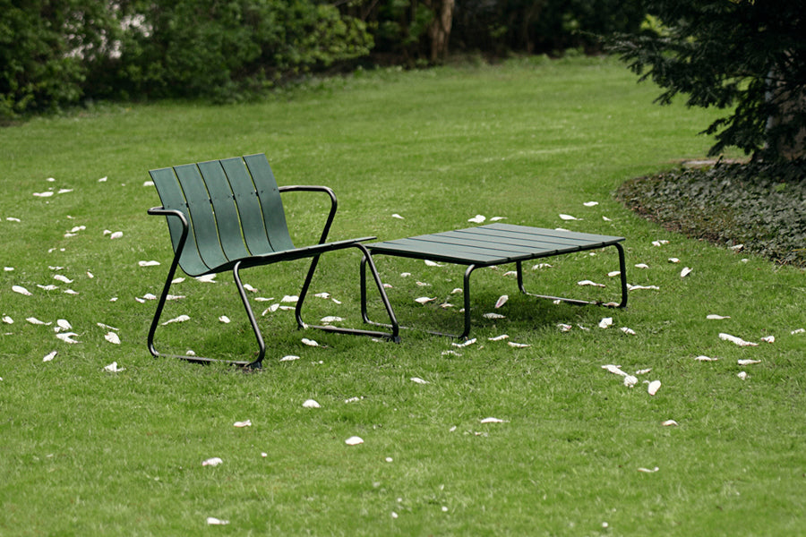 Ocean Lounge Table by Mater, showing ocean lounge table in live shot.