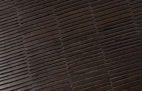 Off Black Teak Wood (Sample) by Ethnicraft.