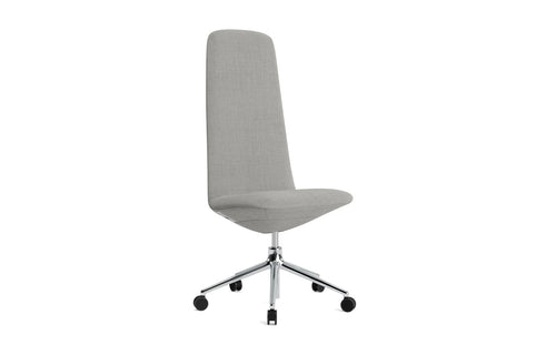 Off High 5W Gas Lift Chair by Normann Copenhagen - Armless, Polished Aluminum, Group 2.