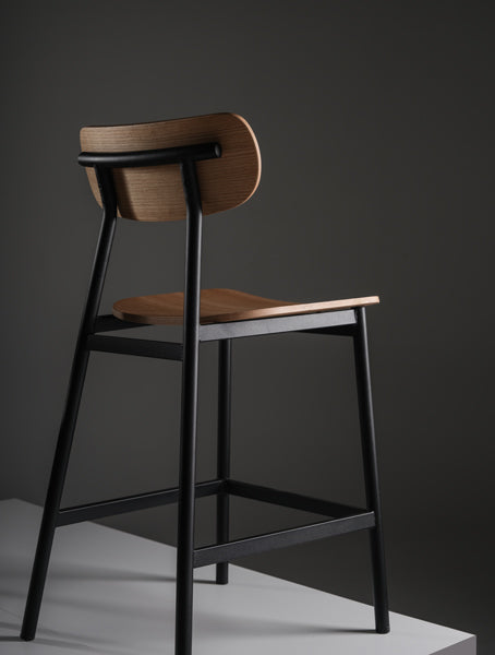 Ojai Metal Counter Stool by Kollektiff, showing ojai metal counter stool in live shot.