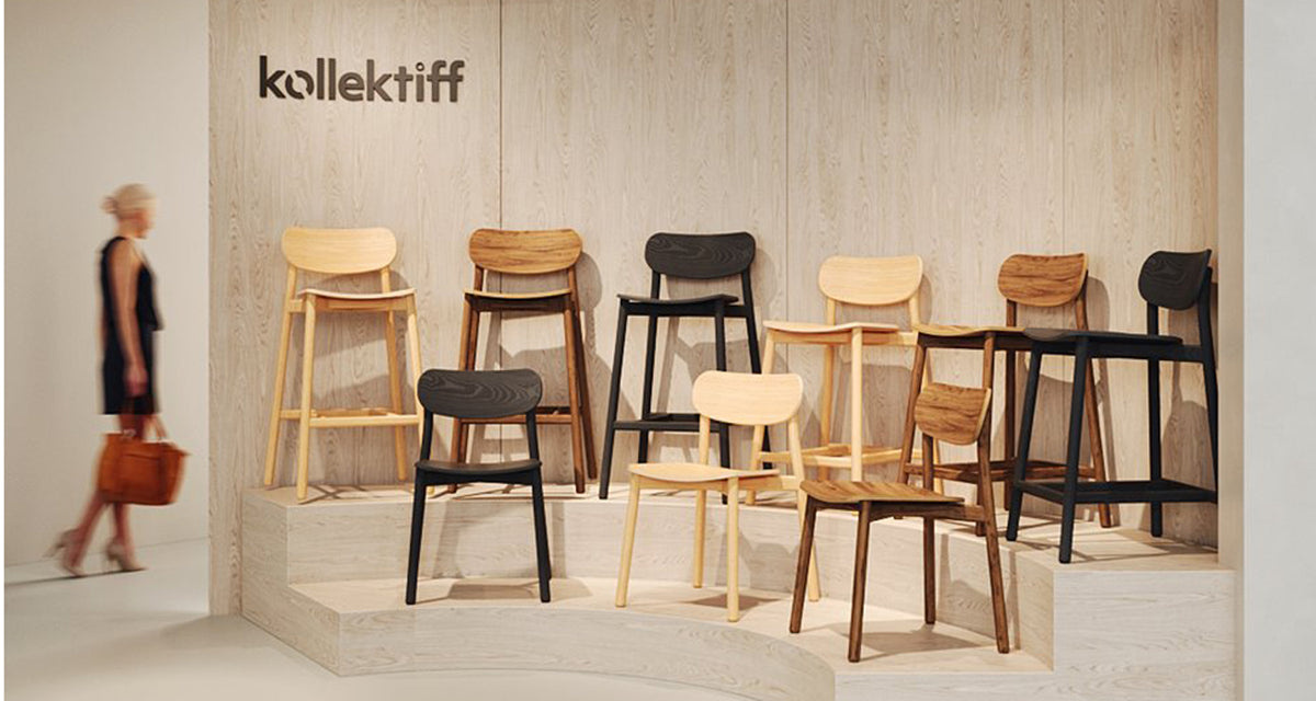 Ojai Wood Chair by Kollektiff, showing ojai wood chair in live shot.