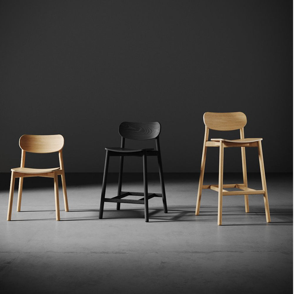 Ojai Wood Chair by Kollektiff, showing ojai wood chair in live shot.