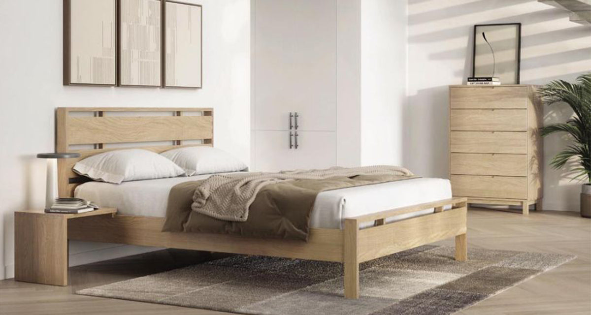 Oslo Bedroom Collection - King by Copeland Furniture, showing oslo bedroom collection - king in live shot.
