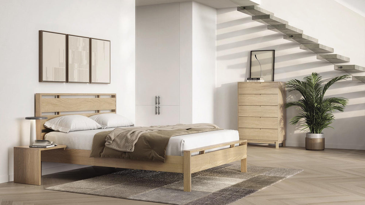 Oslo Nightstand by Copeland Furniture, showing oslo nightstand in live shot.