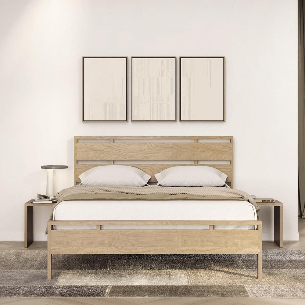 Oslo Nightstand by Copeland Furniture, showing oslo nightstands in live shot.