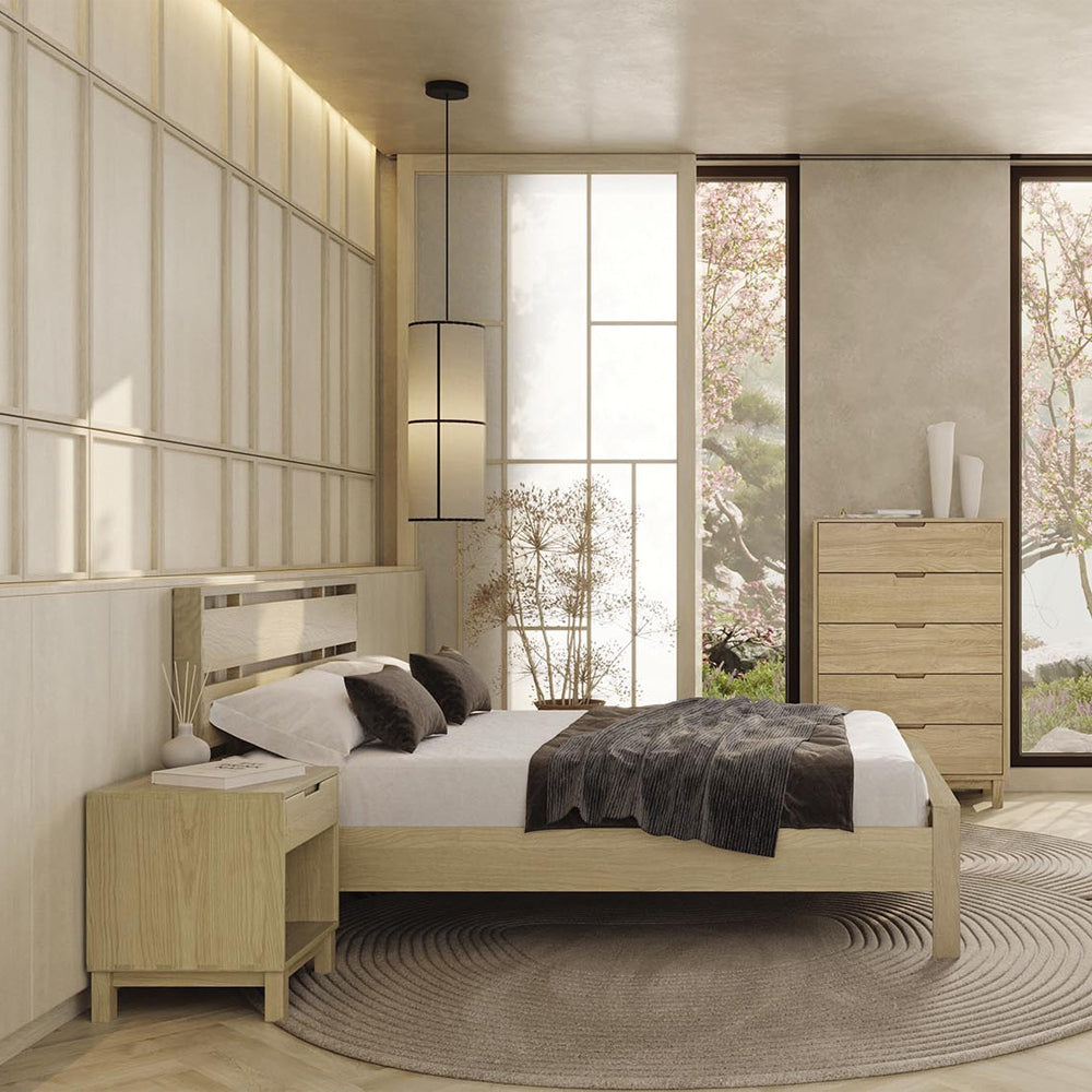 Oslo Nightstand by Copeland Furniture, showing oslo nightstand in live shot.