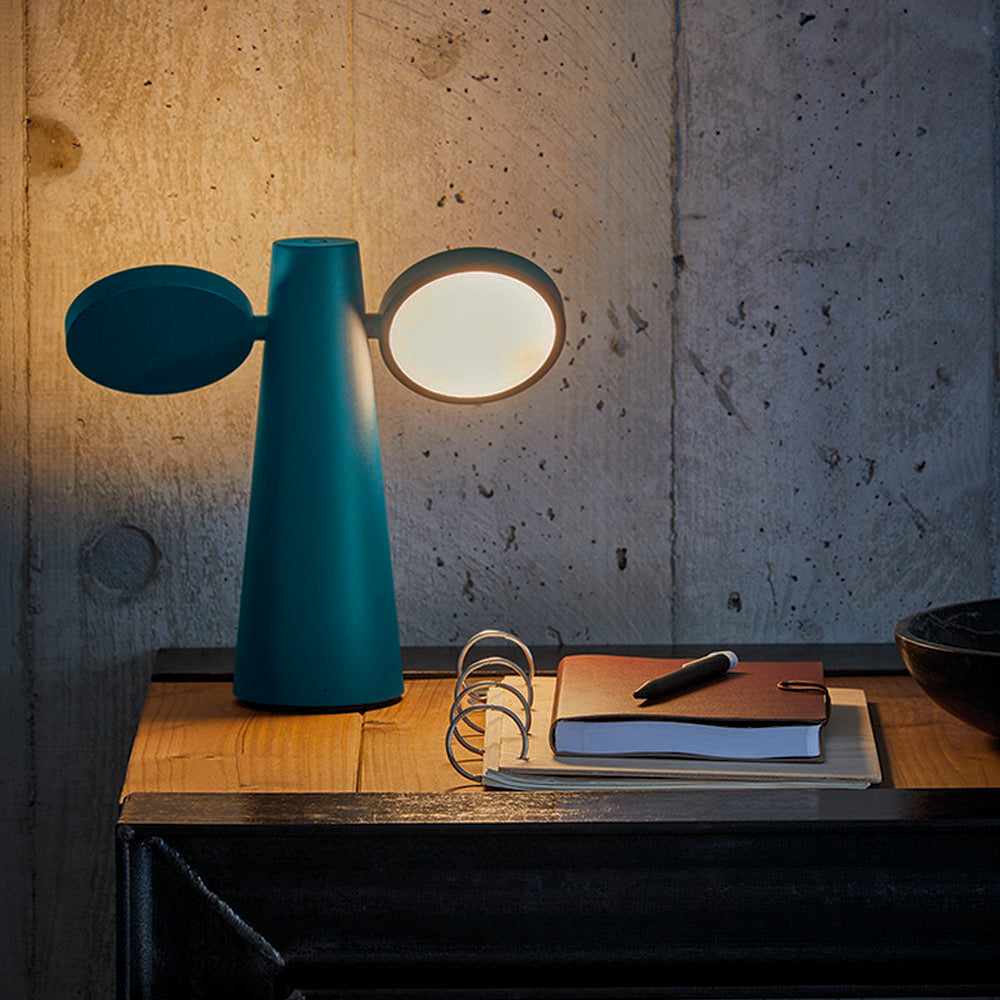 Oto Lamp by Fermob, showing oto lamp in live shot.