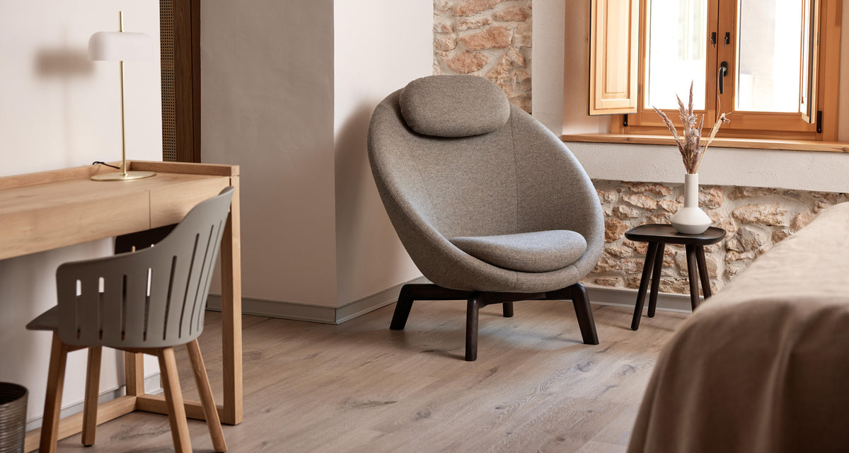 Pace Coffee Table by Cane-Line, showing pace coffee table in live shot.