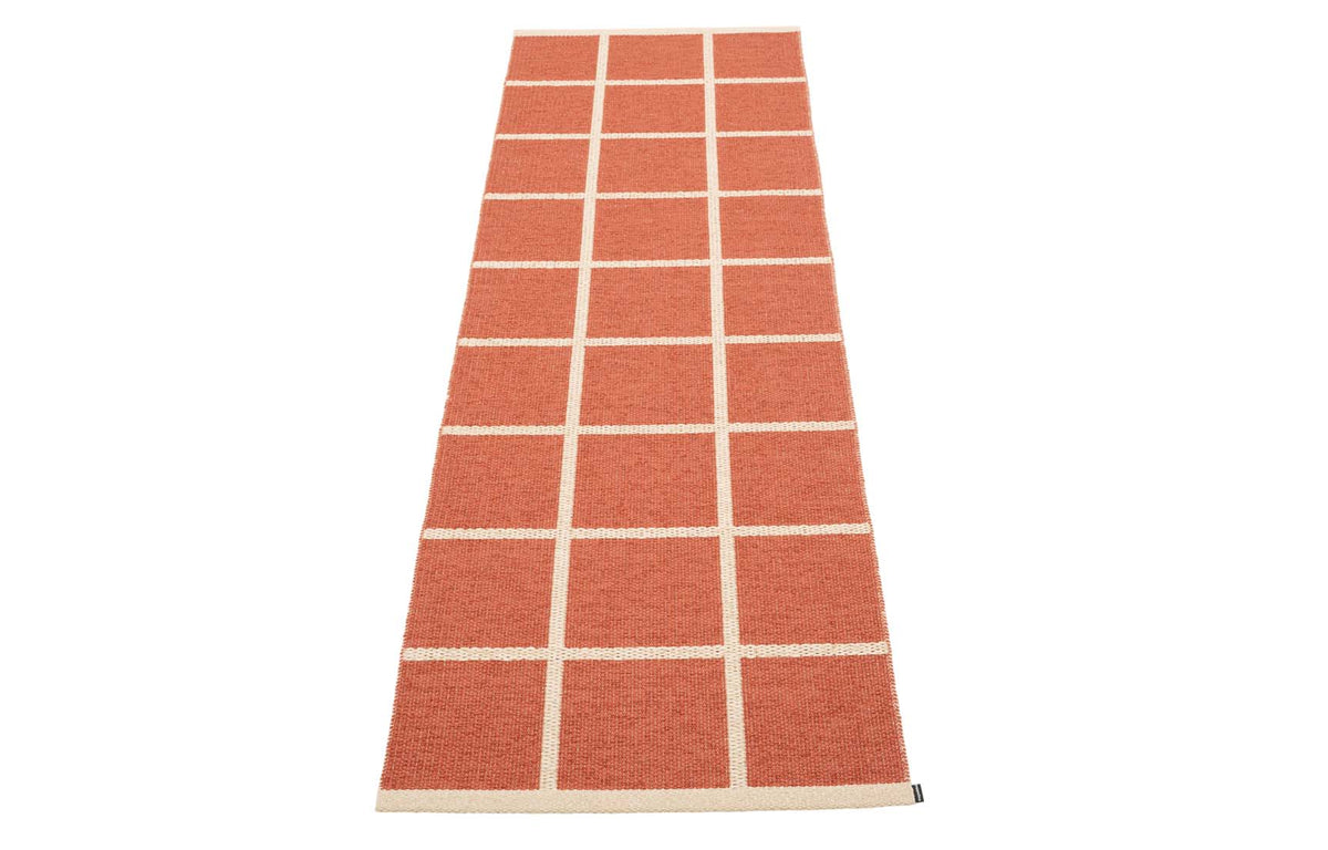 CRISS Brick Runner Rug by Pappelina - 2.25' x 7.5'.