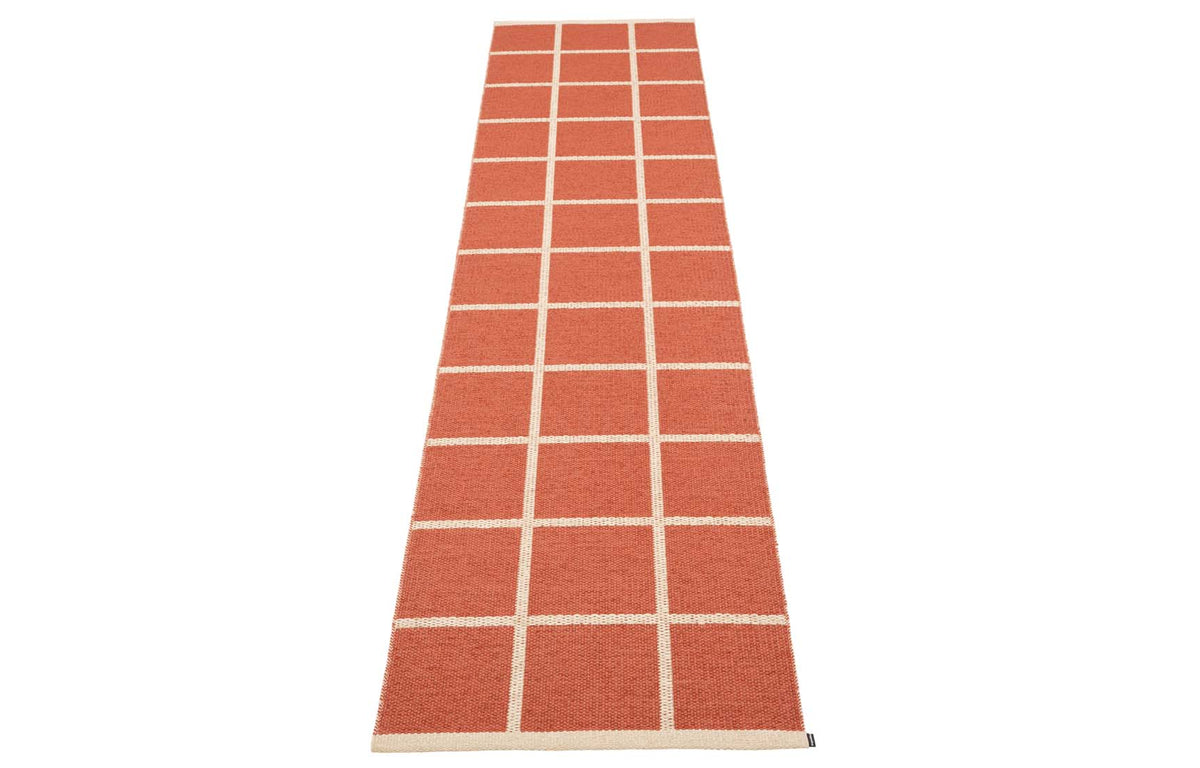 CRISS Brick Runner Rug by Pappelina - 2.25' x 9.75'.