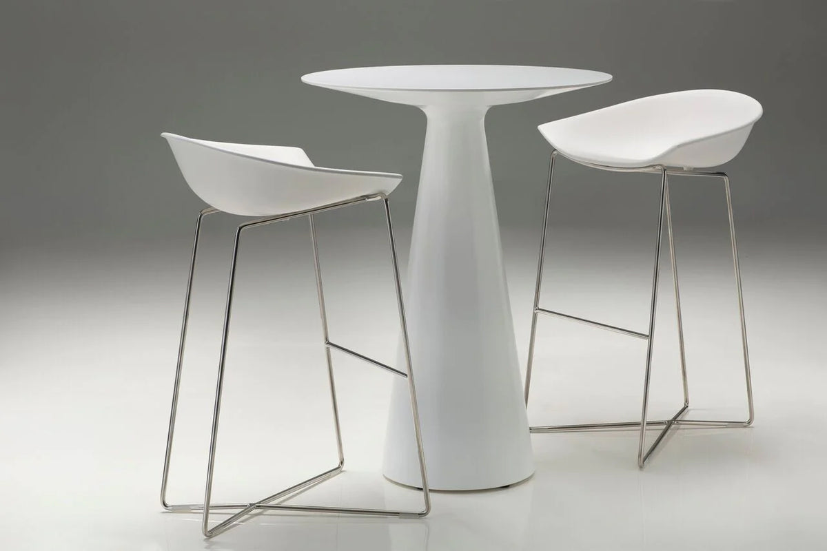 Paraiso Bar Stool by Mobital, showing paraiso bar stools in live shot.