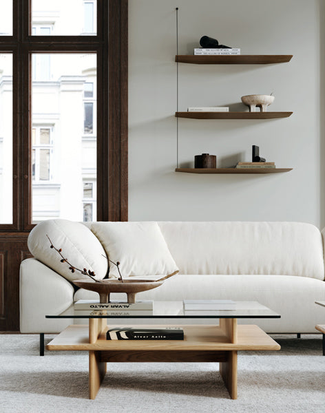 Parallel Coffee Table by Would, showing parallel coffee table in live shot.