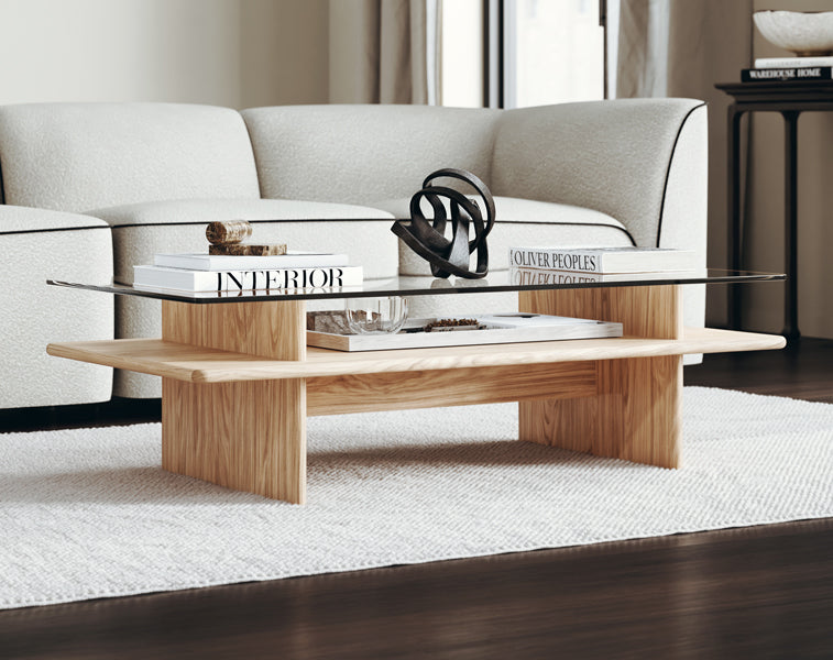Parallel Coffee Table by Would, showing parallel coffee table in live shot.