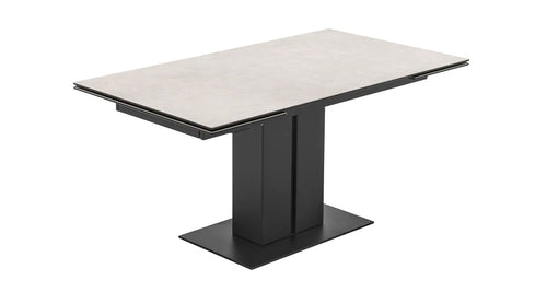 Pegaso Extendable Table by Connubia, showing angle view of pegaso extendable table