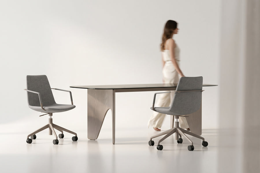 Pera Premium Office Chair by B&T, showing pera premium office chairs in live shot.