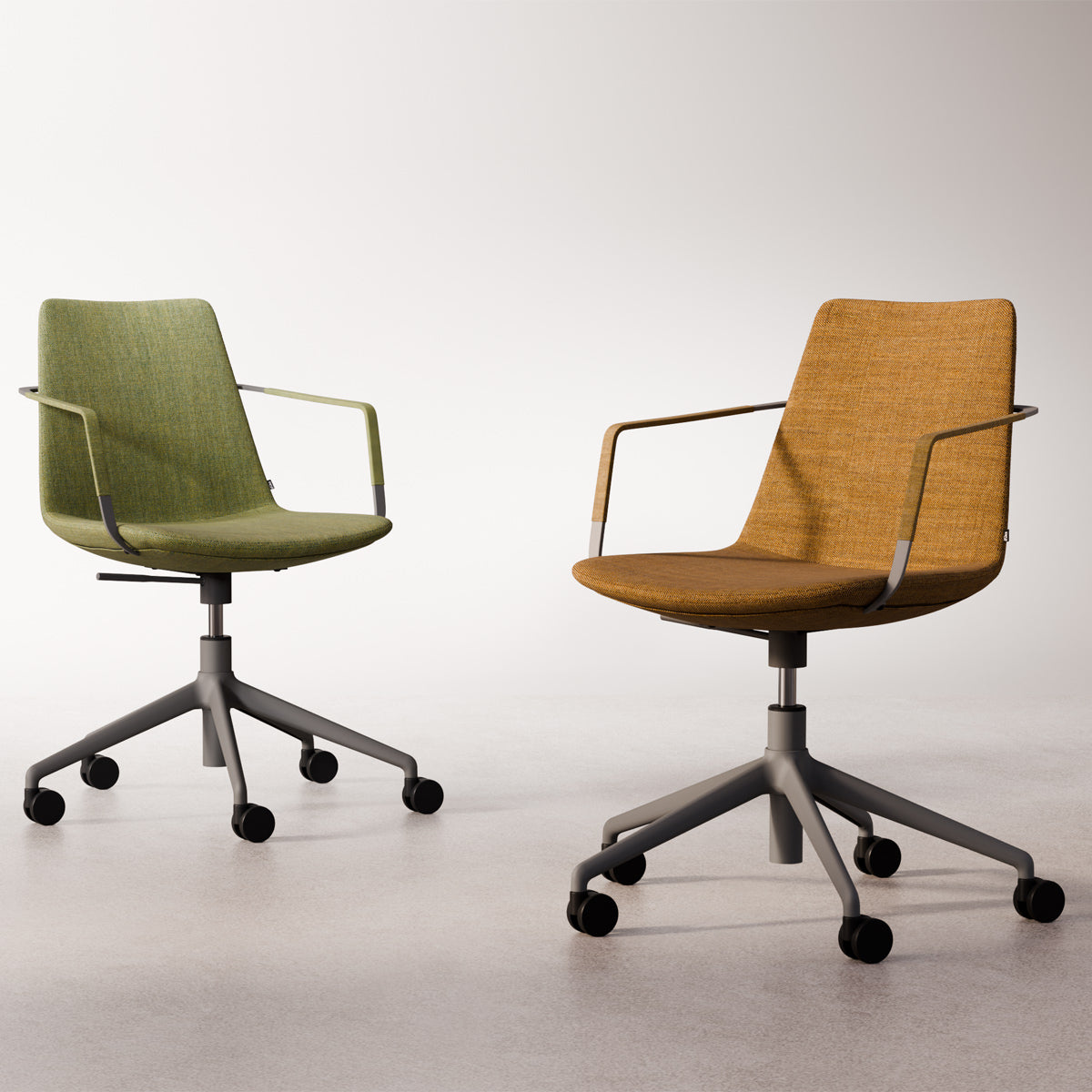 Pera Premium Office Chair by B&T, showing pera premium office chairs in live shot.