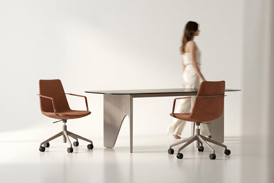 Pera Premium Office Chair by B&T, showing pera premium office chairs in live shot.