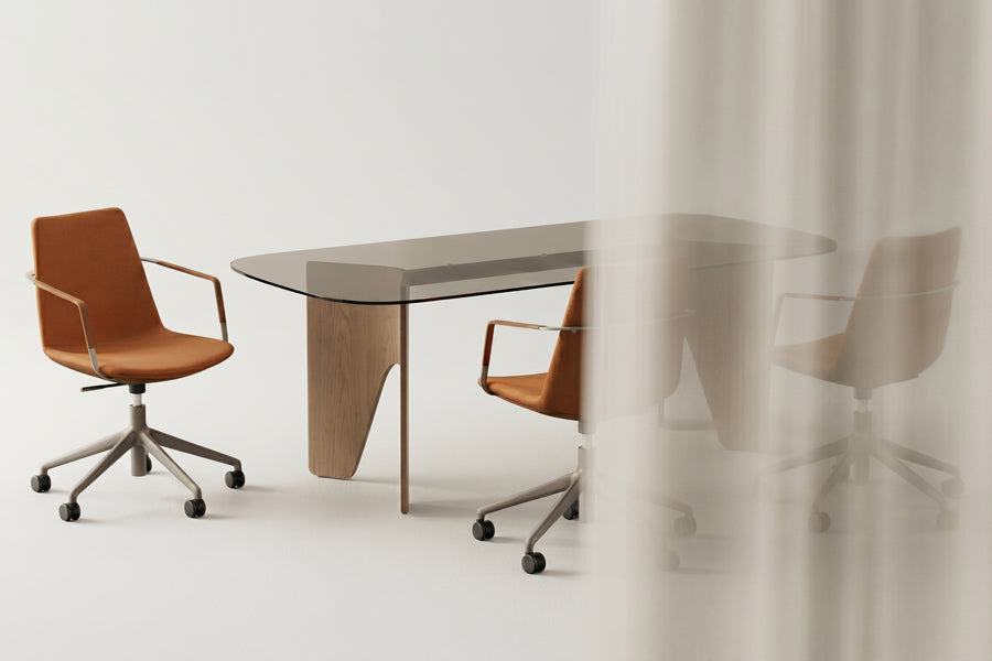 Pera Premium Office Chair by B&T, showing pera premium office chairs in live shot.