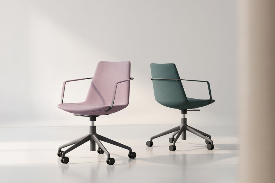 Pera Premium Office Chair by B&T, showing pera premium office chairs in live shot.