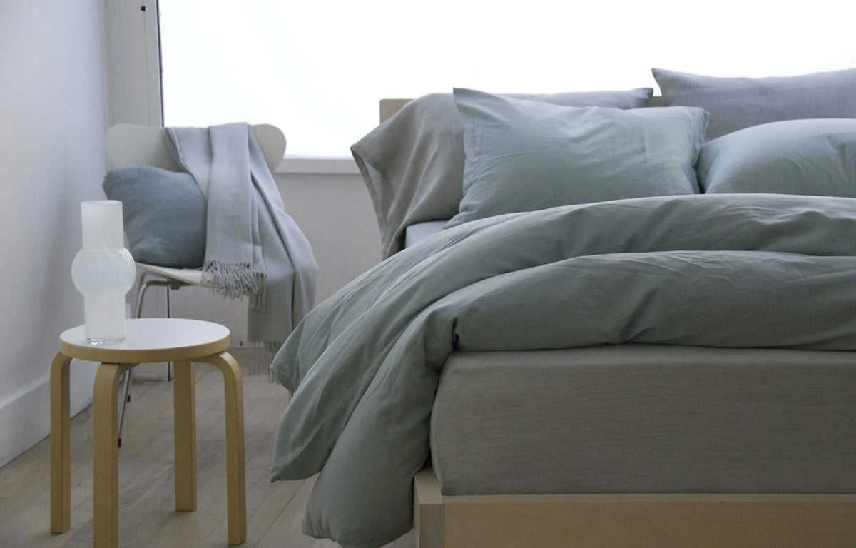 Perla Bedding Collection by Area - Celeste.