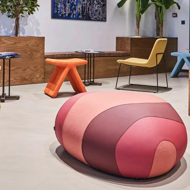 Pi Stool by B&T, showing pi stools in live shot.