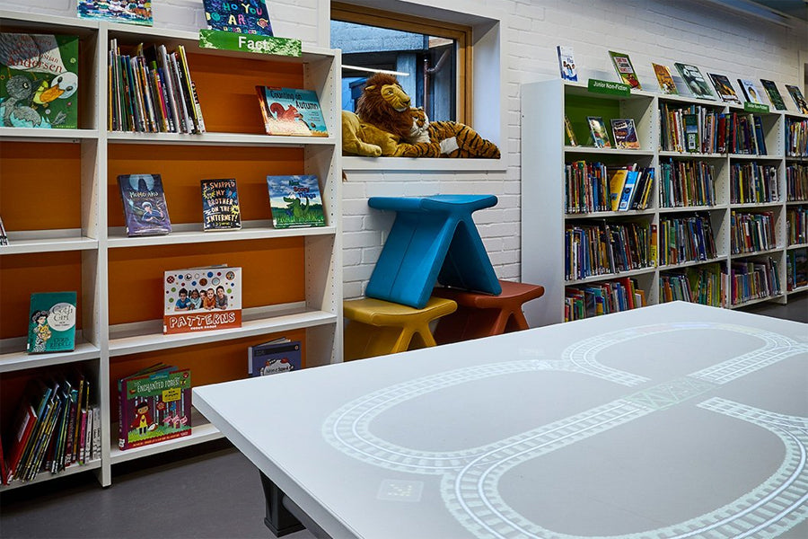 Pi Stool by B&T, showing pi stools in live shot.
