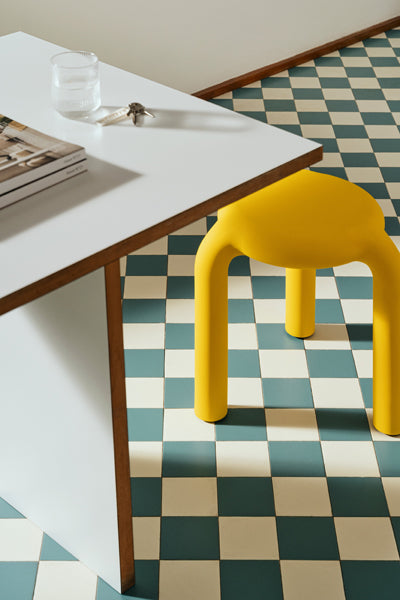 Piccolo Stool by Toou, showing piccolo stool in live shot.