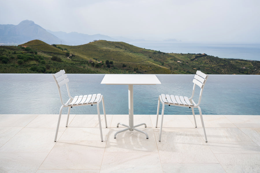 Pico Cafe table by Houe, showing pico cafe table in live shot.