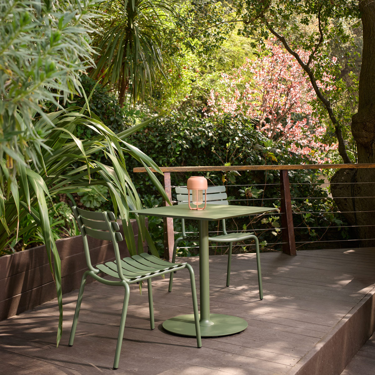 Pico Cafe table by Houe, showing pico cafe table in live shot.