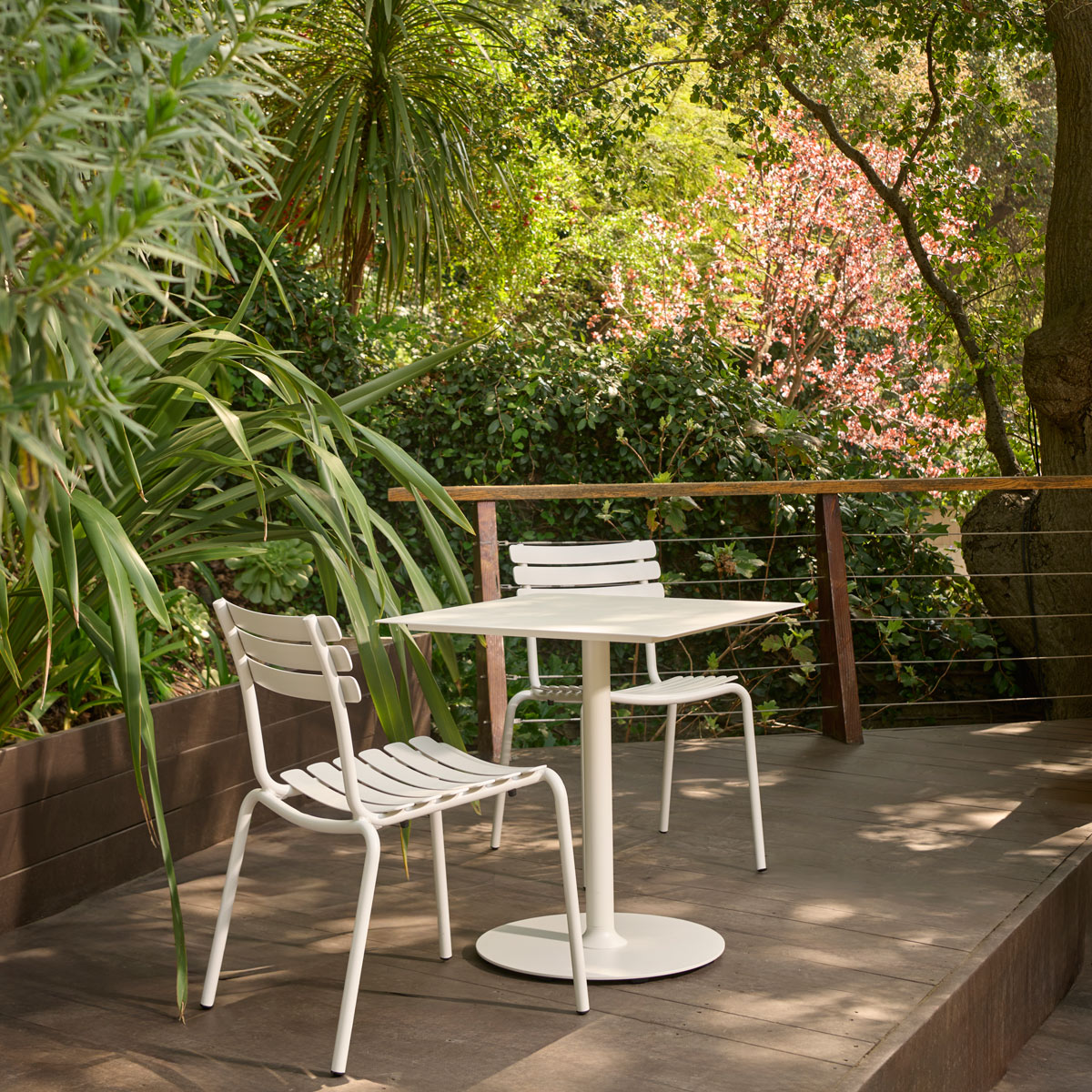 Pico Cafe table by Houe, showing pico cafe table in live shot.