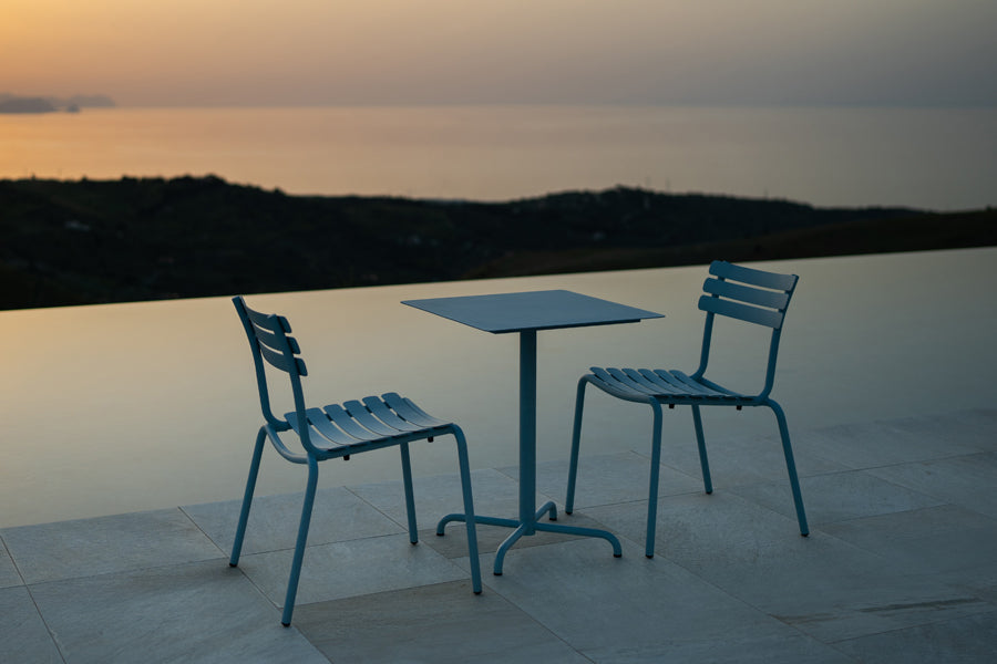 Pico Cafe table by Houe, showing pico cafe table in live shot.