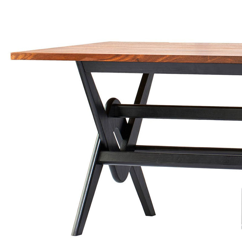 Pierre J. Dining Table by SohoConcept, showing closeup view of pierre j. dining table.