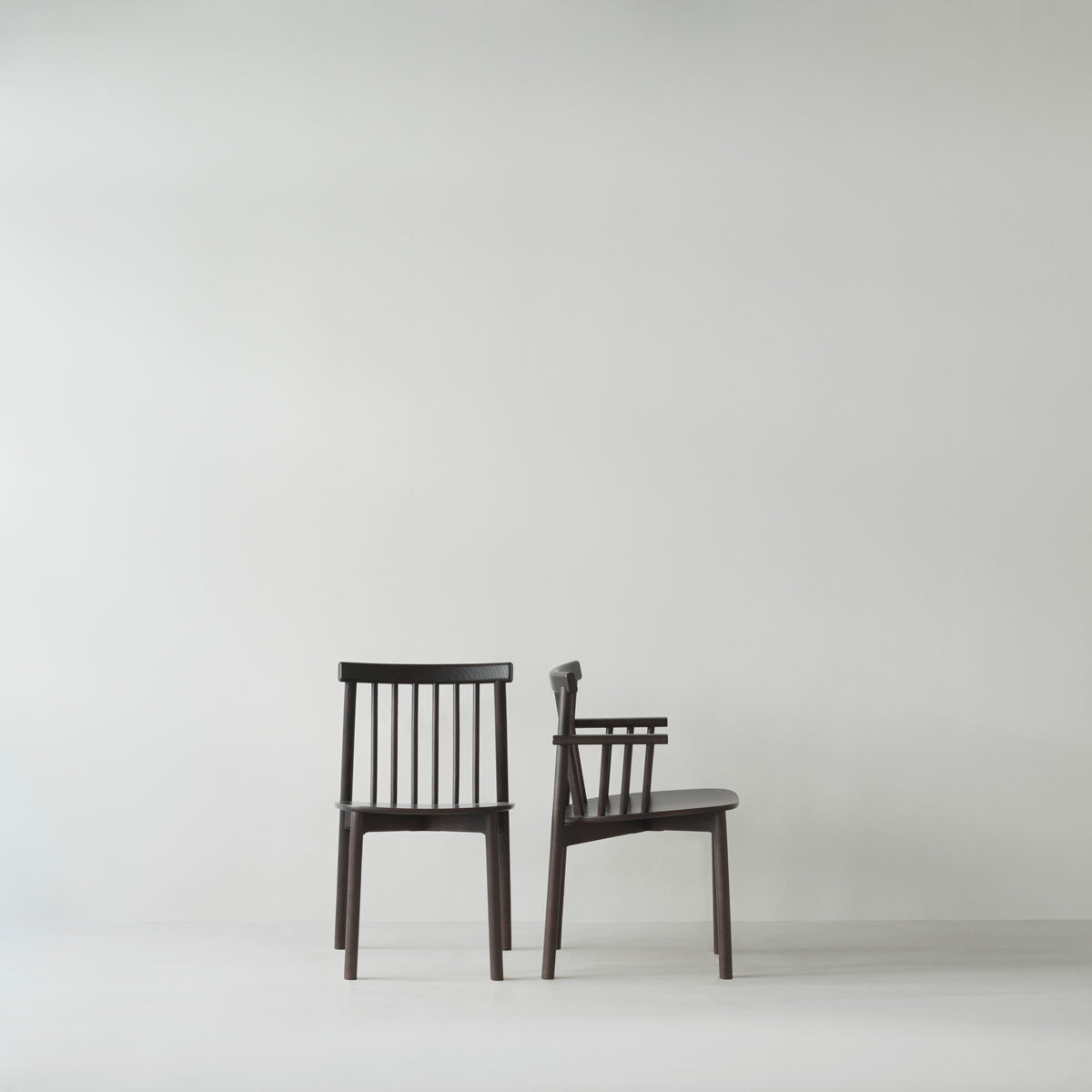 Pind Chair by Normann Copenhagen, showing pind chair in live shot.