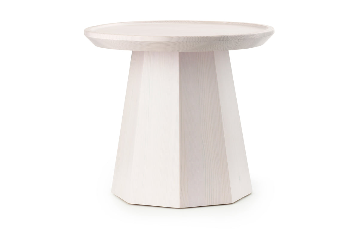 Pine Table by Normann Copenhagen - Small, Rose Stained Lacquered Ash Wood.