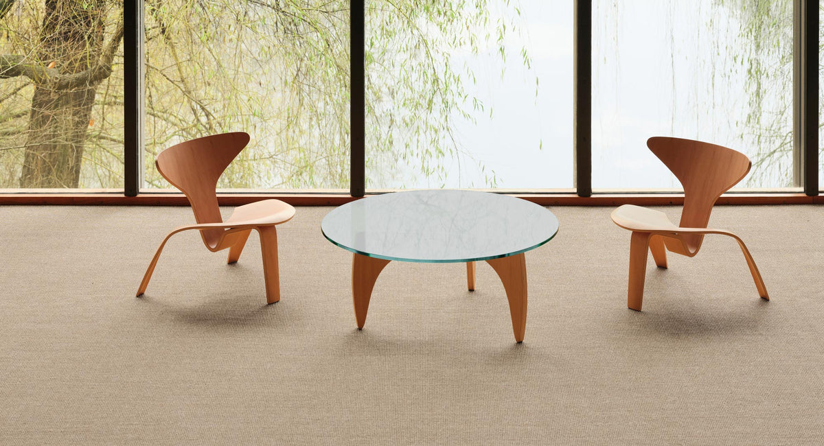 PK0 A Lounge Chair by Fritz Hansen, showing pk0 a lounge chairs in live shot.
