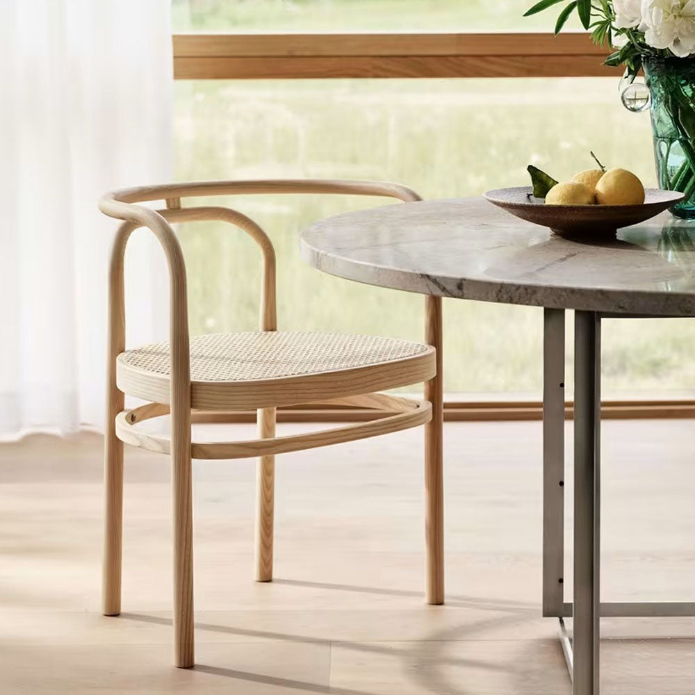PK15 Chair by Fritz Hansen, showing pk15 chair in live shot.