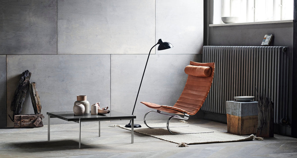 PK20 Lounge Chair by Fritz Hansen, showing pk20 lounge chair in live shot.