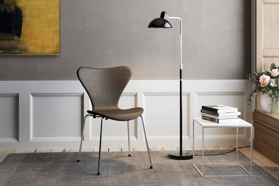 PK71 Nesting Table by Fritz Hansen, showing pk71 nesting table in live shot.